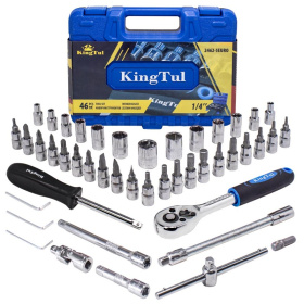 Набор торцевых головок 1/4" KingTul KT-2462-5 EURO
