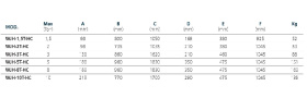 Домкрат подкатной, гидравлический 3 т Compac 3T-HC (G5)