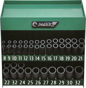 Набор ударных длинных головок 1/2" Hans 9984H41