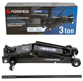 Домкрат подкатной  гидравлический 3 т Forsage F-T83006B